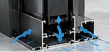 Drainage channel illustration