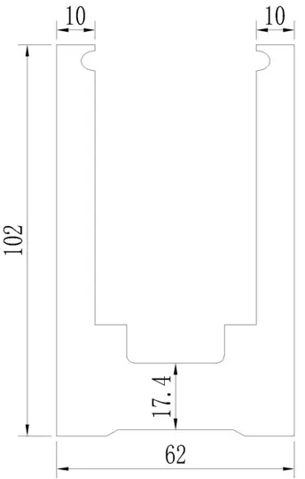 U-channel Railings / Design 007
