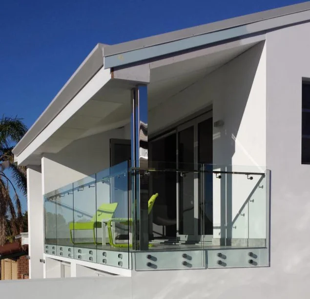 Standoff Glass Railings