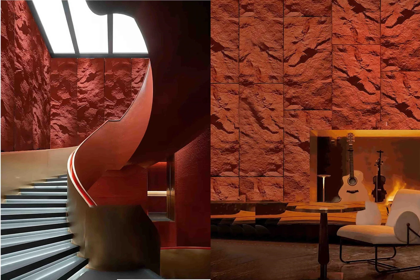 Large-format Rock Surfaces