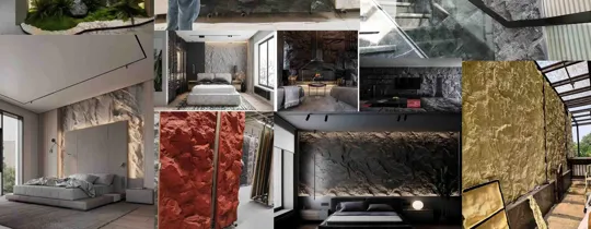 Large-format Rock Surfaces / Design 322