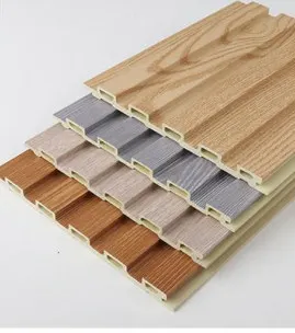 Bamboo Fibre Fluted Panels / Design 038