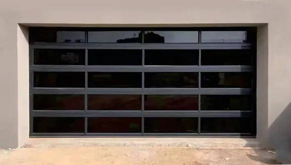 Glass sectional doors / View 2
