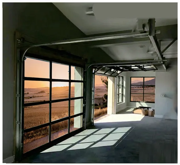 Glass sectional doors / View 4