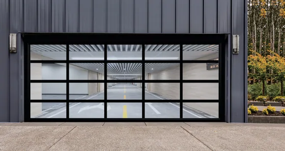 Glass sectional doors / View 1