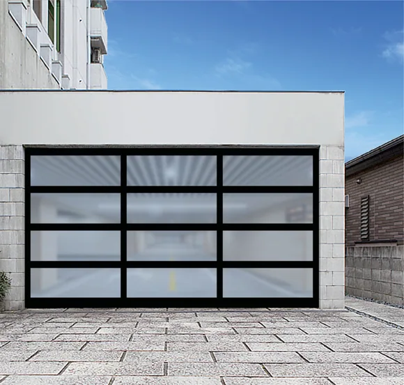 Glass sectional doors / View 1