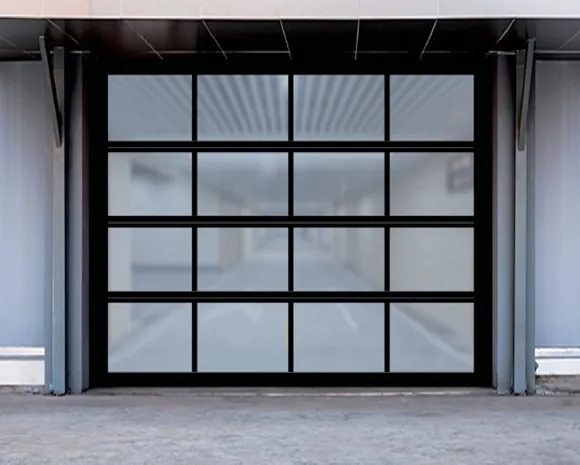 Glass sectional doors / View 3
